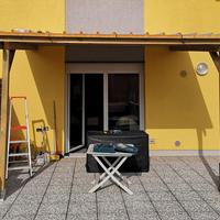 Pergola addossata 