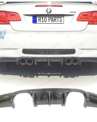 DIFFUSORE BMW E92 E93 LOOK M3 CARBONIO