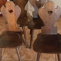 Sedia in legno 