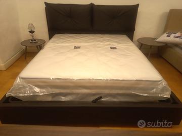 LETTO NUOVO CON CONTENITORE KING SIZE