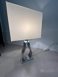 Lampada da tavolo di design metallo abat jour