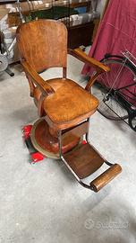 Poltrona barbiere vintage