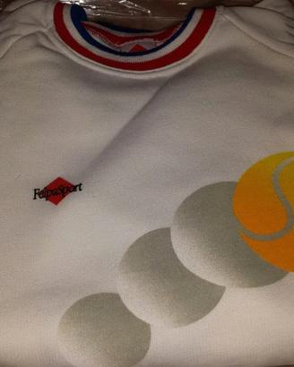 Felpa Sport by Parmalat, taglia L, con disegno pal