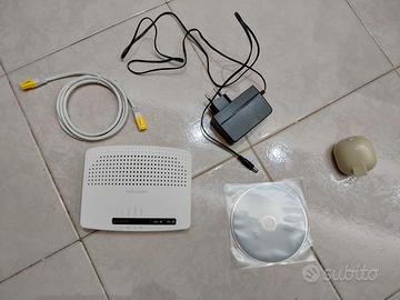 Modem Huaweii e Technicolor con accessori