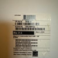 IMac con tastiera e mouse late 2013