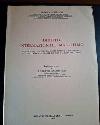 Colombos "Diritto internazionale marittimo"