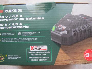 batteria parkside 4A + caricabatteria 4.5A