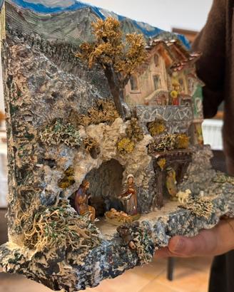 Presepe fatto a mano