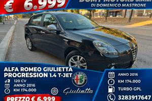Alfa Romeo Giulietta 1.4 Turbo 120 CV GPL 2016