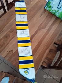 sciarpa Chievo con autografi calciatori anno 2002/