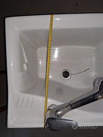 Lavatoio in ceramica dolomite