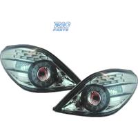 FANALI PEUGEOT 207 CC 06-12 LED FONDO CROMATO