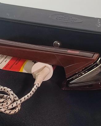 mini ferro da stiro vintage da viaggio