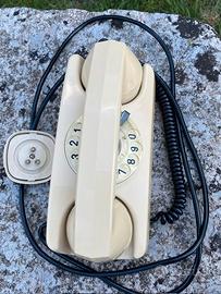 TELEFONO A DISCO ROTANTE - AVORIO - VINTAGE