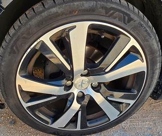 Cerchi da 17" peugeot 206-207-208-2008