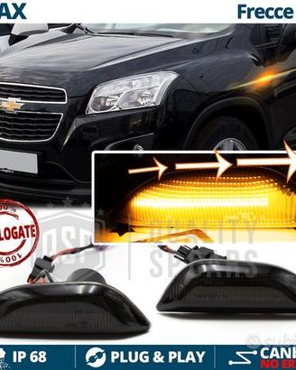 Frecce LED DINAMICHE per Chevrolet TRAX Lente Nera