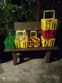 Cestini portabottiglie 