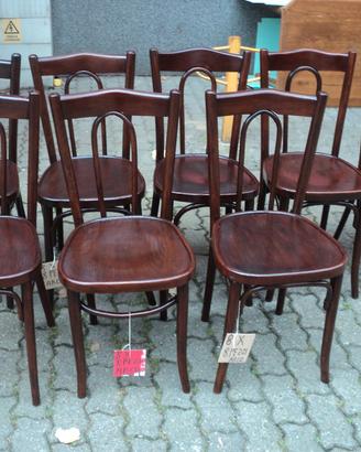 sedie thonet con archetto 8 pezzi