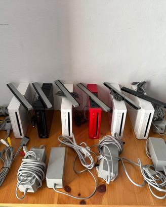 6 console Wii  complete - funzionanti