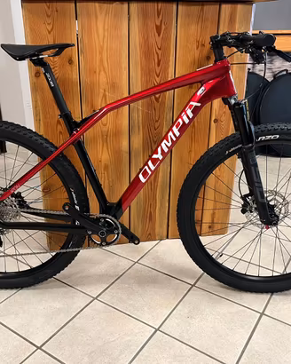 Bici MTB Carbon OLYMPIA IRON PRO NEW sottocosto L