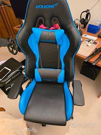Sedia Akracing Core SX Blu