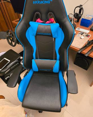 Sedia Akracing Core SX Blu