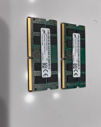 RAM 2x16GB DDR4 Micron