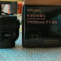 YN 50mm F1.8 YONGNUO