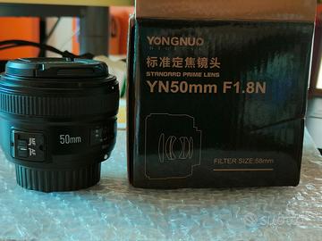 YN 50mm F1.8 YONGNUO