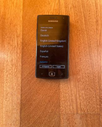 Samsung Omnia W I8350