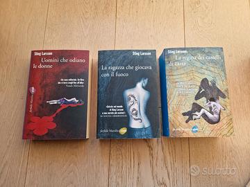 3 Libri  Stieg Larsson