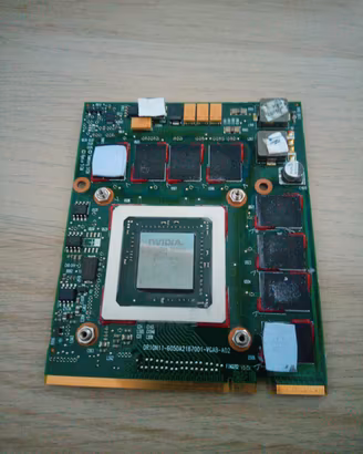 scheda video GeForce 8800M GTS slot MXM