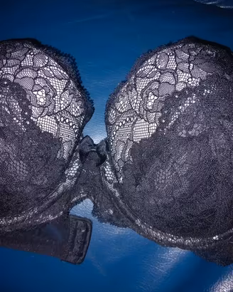 Reggiseno in pizzo nero H&M . Usato