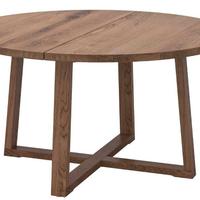 Tavolo Ikea in legno rotondo