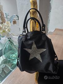 Borsa in tela con stella