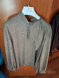 Camicetta donna Emanuele Curci oro/argento