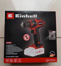 trapano avvitatore a batteria Einhell 
