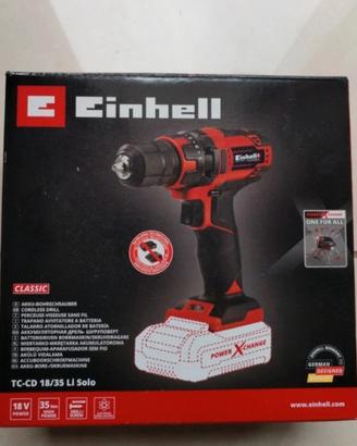 trapano avvitatore a batteria Einhell 