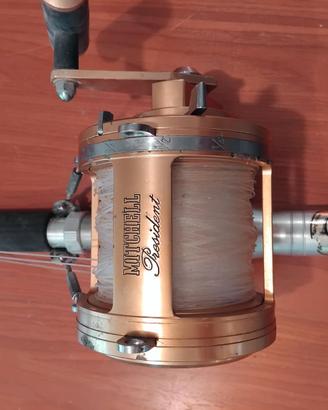 Mulinello da pesca mitchell president 9/0