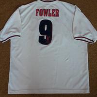 Maglia  Fowler n. 9 liverpool.