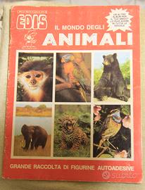 Album figurine Il mondo degli animali Edis 1986