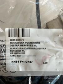 Serratura posteriore Mercedes ML