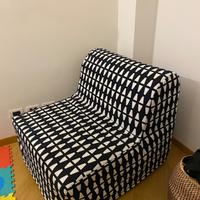 Poltrona letto singolo IKEA LYCKSELE LÖVÅS