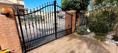 cancello pedonale e carraio