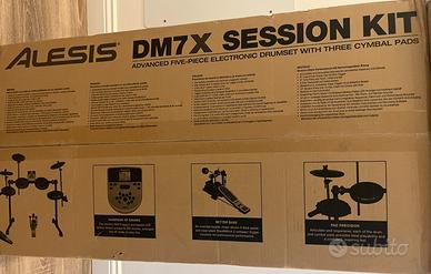 Batteria elettronica ALESIS DM7X con upgrade