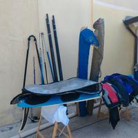 Tavola surf, vele muta 