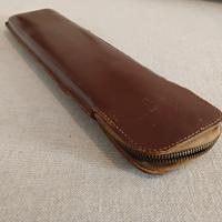 custodia vintage per cavaletto fotografico 