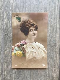 Cartolina Vintage primi anni del 900 francese