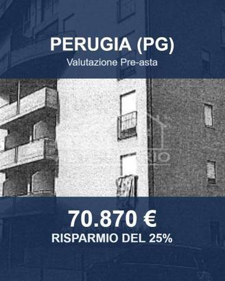 Immobile in asta di 77 m² con box auto a Perugia