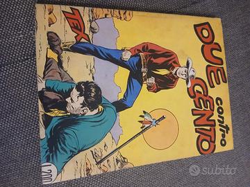 Fumetto TEX N° 8 "DUE CONTRO CENTO" – Ottobre 1964